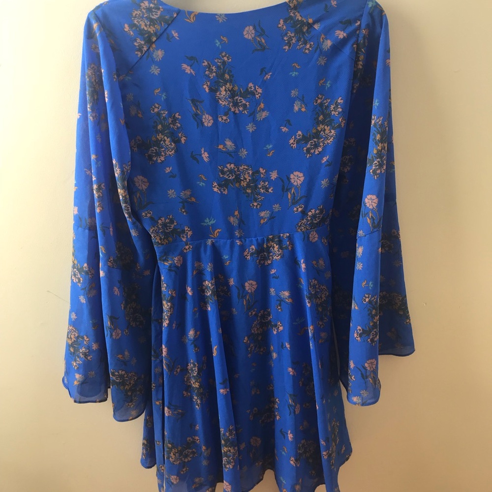 Free People Lilou Printed Mini Dress size M - Picture 5 of 5